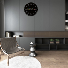 Load image into Gallery viewer, Personalised Kenteprint Large 15" Round Silent Wall Clock