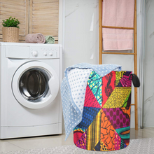 Load image into Gallery viewer, Multipattern African Print Dirty Clothes Storage