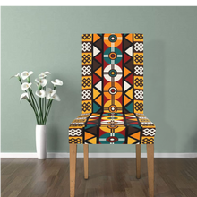 Load image into Gallery viewer, Tribal Geometric Affair African Chair cover
