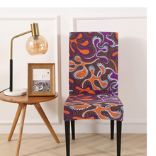Load image into Gallery viewer, Purple Shine African Chair cover