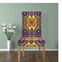 Load image into Gallery viewer, Purple Shine African Chair cover