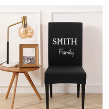 Load image into Gallery viewer, Personalised Family Chair cover