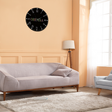 Load image into Gallery viewer, Personalised Kenteprint Large 15" Round Silent Wall Clock