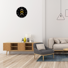 Load image into Gallery viewer, African Minimalist Aztec Large 15" Round Silent Wall Clock