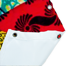 Load image into Gallery viewer, Multipattern African Print Shower Curtain