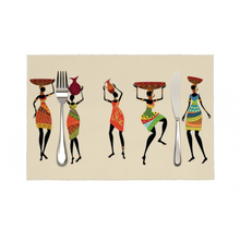 Load image into Gallery viewer, Afriwoman Afroprint Placemat