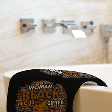 Load image into Gallery viewer, Afro Melanin Girl Towel