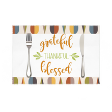 Charger l'image dans la galerie, Afro Minimalist Grateful Thankful Placemat