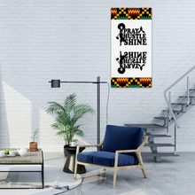 Load image into Gallery viewer, Shine Inspirational Wall Art Canvas Print - FRAMED