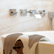 Charger l'image dans la galerie, Morning Coffee Girl Bath/Beach Towel