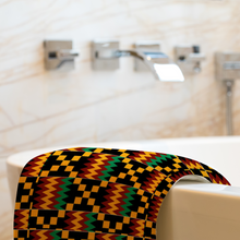 Load image into Gallery viewer, Kente grid Bath/Beach Towel