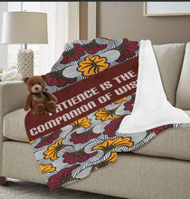 Load image into Gallery viewer, Patience Ankara Throw Blanket
