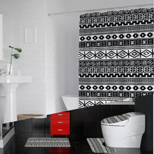 Load image into Gallery viewer, Aztec African Print Shower Curtain
