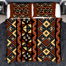 Charger l&#39;image dans la galerie, Bogolan  3PCs bedding set Quilt/Duvet cover
