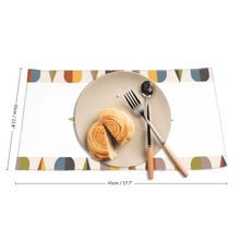 Load image into Gallery viewer, Afro Minimalist  Grateful Thankful Placemat
