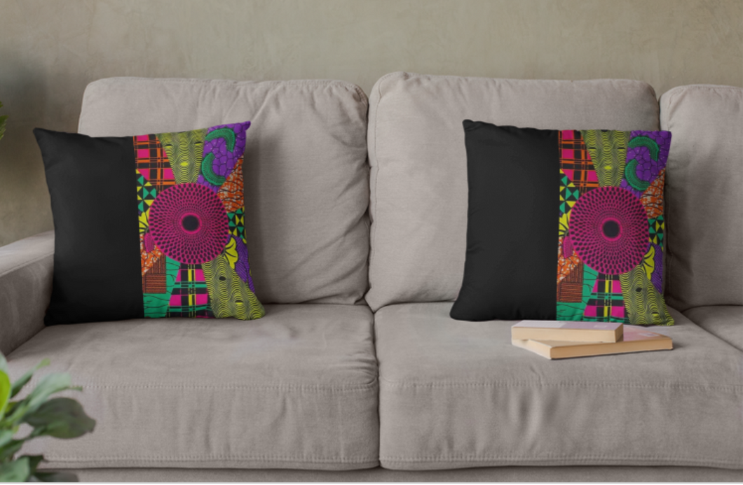 Multiprint Tribal Pillow Cushion Cover