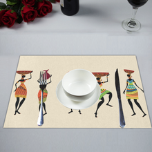 Load image into Gallery viewer, Afriwoman  Afroprint Placemat
