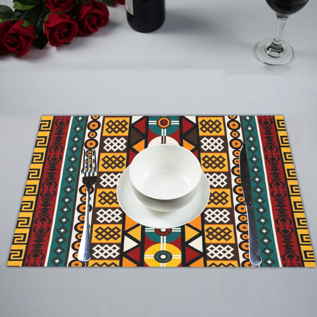 Bohemian Multiprint Afroprint Placemat