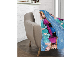 Load image into Gallery viewer, Frozen Disney Princess Baby Toddler Throw/ blanket
