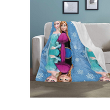 Load image into Gallery viewer, Frozen Disney Princess Baby Toddler Throw/ blanket
