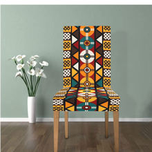 Load image into Gallery viewer, Tribal Geometric Affair African Chair cover
