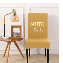 Load image into Gallery viewer, Personalised Family Chair cover
