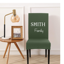 Load image into Gallery viewer, Personalised Family Chair cover
