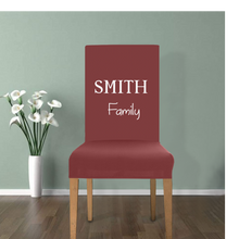 Load image into Gallery viewer, Personalised Family Chair cover
