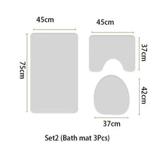 Load image into Gallery viewer, 3PCS Multiprint Floor Mat Set
