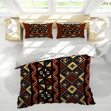 Charger l&#39;image dans la galerie, Bogolan  3PCs bedding set Quilt/Duvet cover
