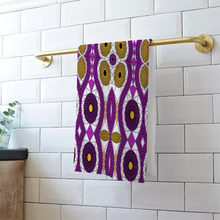 Charger l&#39;image dans la galerie, Purple Swoosh Bath/Beach Towel
