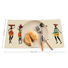 Load image into Gallery viewer, Afriwoman  Afroprint Placemat
