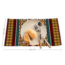 Load image into Gallery viewer, Bohemian Multiprint Afroprint Placemat
