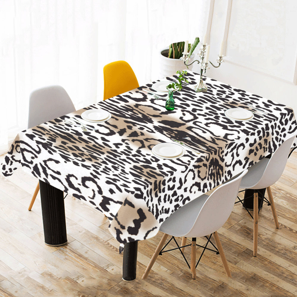 Leopard Beige African tablecloth