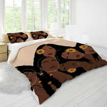 Charger l&#39;image dans la galerie, Afrosisters 3PCs bedding set Quilt/Duvet cover
